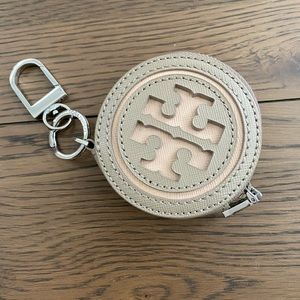 Tory Burch round coin purse